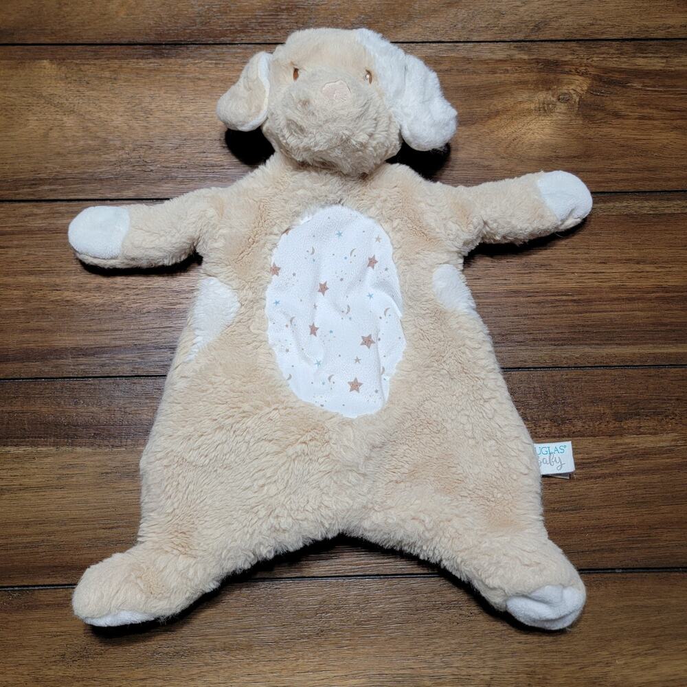 Douglas Baby Cuddle Auggie Tan Puppy Sshlumpie Lovey